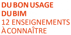 BIM Les 12 enseignements  connatre