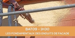Formez vous - Les fondamentaux des enduits de faade 100% E-learning