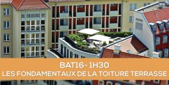 Formation  distance en e-learning : les fondamentaux des toitures terrasses