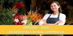 Nouvelle formation  distance sur les baux commerciaux