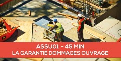 Formation garantie dommages-ouvrage  distance et 100% elearning 