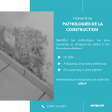 Formation Pathologies de la construction