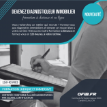 Nouveau : Formation Diagnostiqueur Immobilier  distance (e-learning)