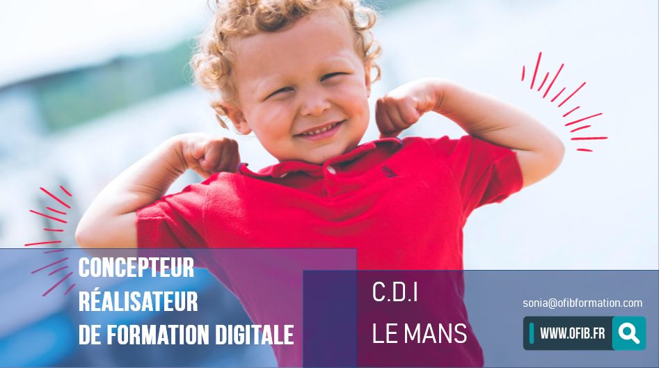 Recrutement concepteur-ralisateur de formation digitale H/F en C.D.I