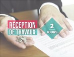 Rception de travaux 