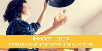 E-learning ALUR: IMMO23 L'entretien courant et les rparations locatives