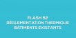 Flash-learning 52 - Réglementation thermique des bâtiments existants RT ex