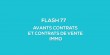 Flash-learning 77 : Avants contrats et contrats de vente 