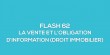 Flash-learning 62 : La vente et l'obligation d'information