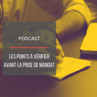 PODCAST IMMO13 : Les points  vrifier avant la prise de mandat