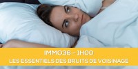 E-learning ALUR : IMMO36 Les essentiels des bruits de voisinage