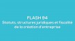 Flash-learning 94 - statuts, structures juridiques et fiscalit de la cration d'entreprise - ELEARNING