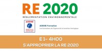 RE2020 - Module essentiel (E1) : S'approprier les spécificités de la RE2020