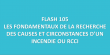 Flash-learning 105 - Les fondamentaux de la Recherche de causes et Circonstances d'un Incendie