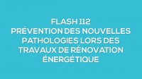 Flash-learning 112 : Prévention des nouvelles pathologies lors des travaux de rénovation énergétique