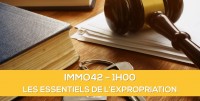 E-learning ALUR : IMMO42 Les essentiels de l'expropriation