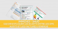 E-learning ALUR : IMMO43 Savoir expliquer les carts entre les DPE, audits et les factures d'nergie