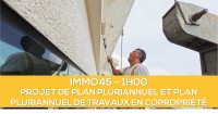 E-learning ALUR : IMMO45 Projet de plan pluriannuel et plan pluriannuel de travaux en coproprit