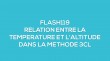 Flash-learning 119 : Relation entre la temprature et l'altitude dans la mthode 3CL
