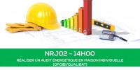 E-learning NRJ02 - Réaliser un audit énergétique en maison individuelle (OPQIBI/QUALIBAT) - 14 heures conformément au décret 2018-416 du 30/05/2018