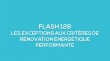 Flash-learning 128 - Les exceptions aux critres de rnovation nergtique performante